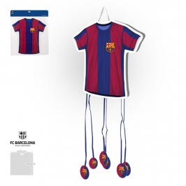 Piñata camiseta FC Barcelona 50 x 40 cm para cumpleaños infantiles