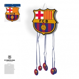 Piñata Escudo FC Barcelona 40 x 40 cm para cumpleaños infantiles