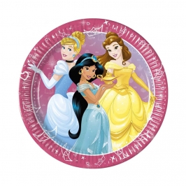 Platos de Papel Princesas Disney Daydream 23 cm 8 ud