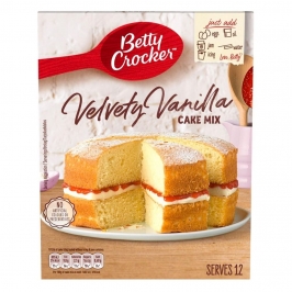 Preparado para bizcocho de vainilla Betty Crocker 425 g