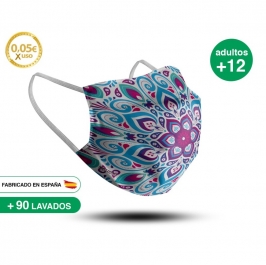 Mascarilla Reutilizable de Tela - Adulto Modelo 3