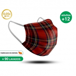 Mascarilla Reutilizable de Tela - Adulto Modelo 32