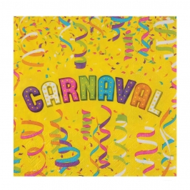 Servilletas de Papel Carnaval 20 ud
