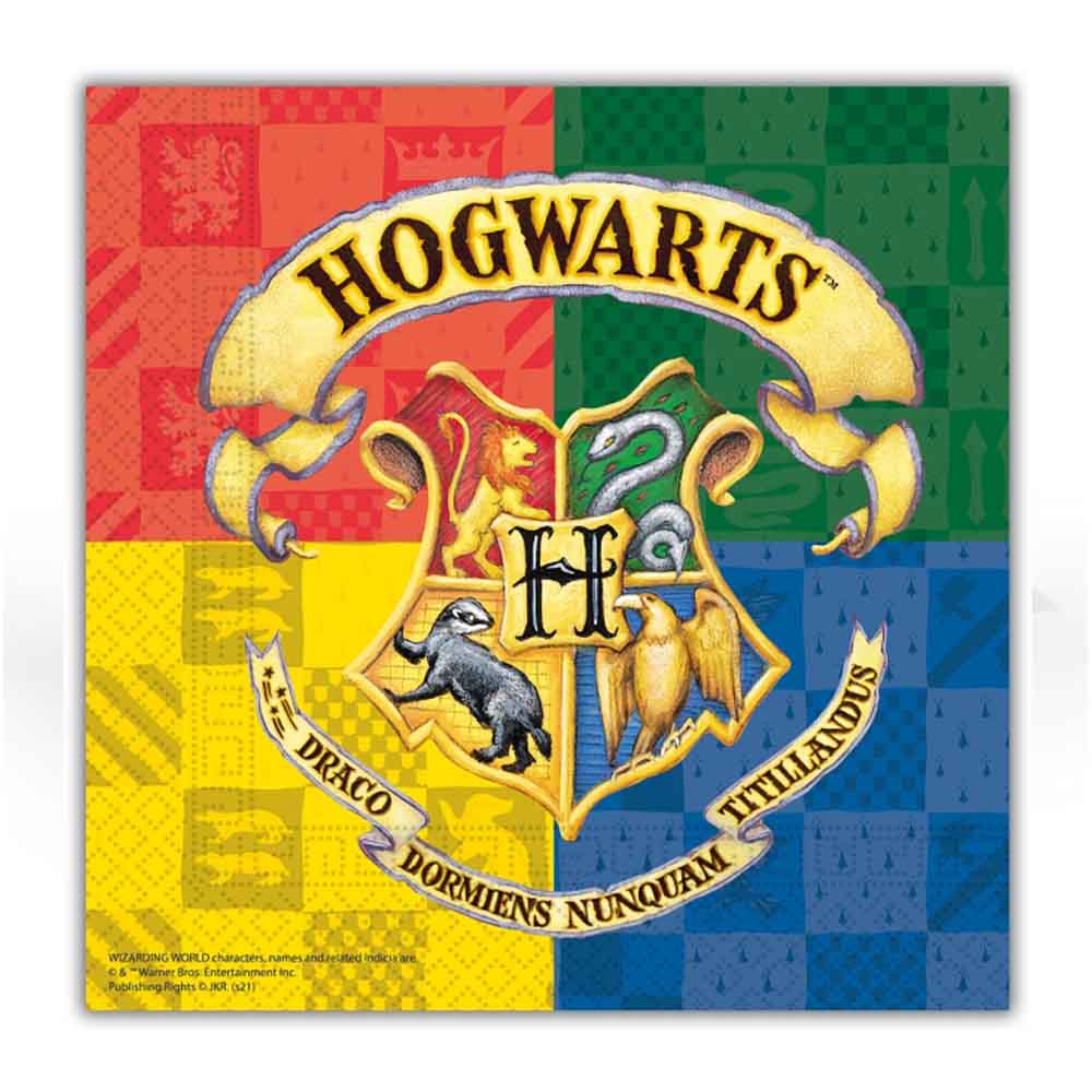 Trágico por inadvertencia carpeta ▷ Servilletas de Papel Casas Harry Potter 20 ud - My Karamelli ✓