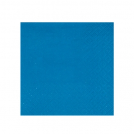 Servilletas de Papel Cóctel Azul Agua 25 ud