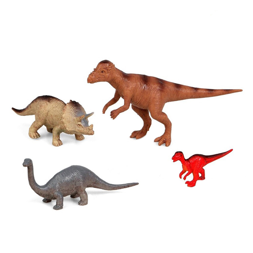 Set 4 Figuras para Tartas Dinosaurios