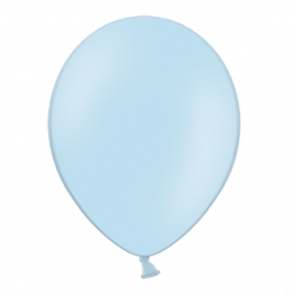 Set de 10 globos azul bebé 30 cm