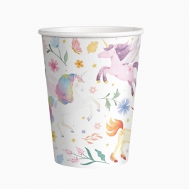 Set de 10 Vasos Unicornio