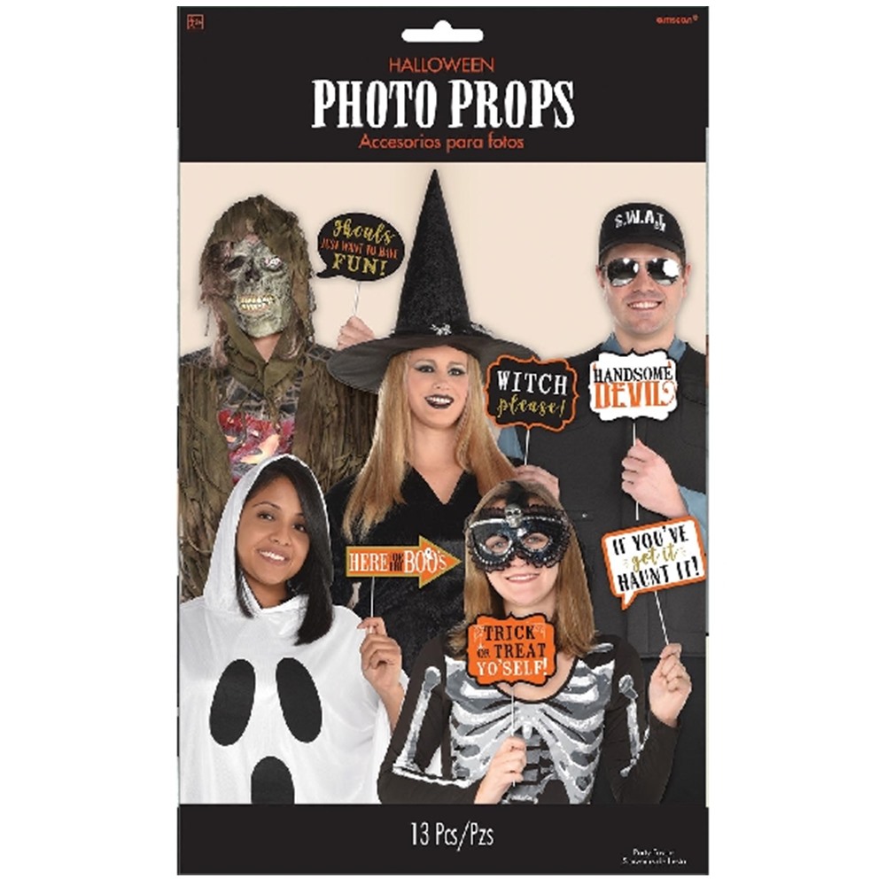 Set de 13 Accesorios para Photocall Halloween