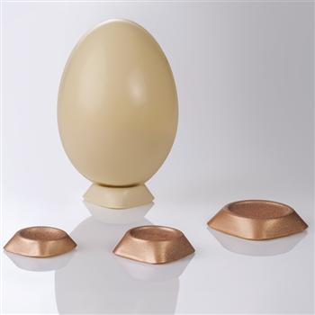 Paja web Arturo Set de 3 Moldes para hacer soportes de Huevos de Chocolate | My Karamelli