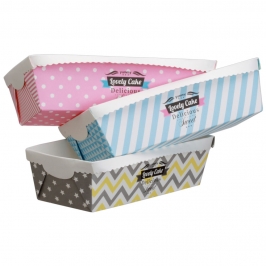 Set de 3 moldes rectangulares 24x12cm