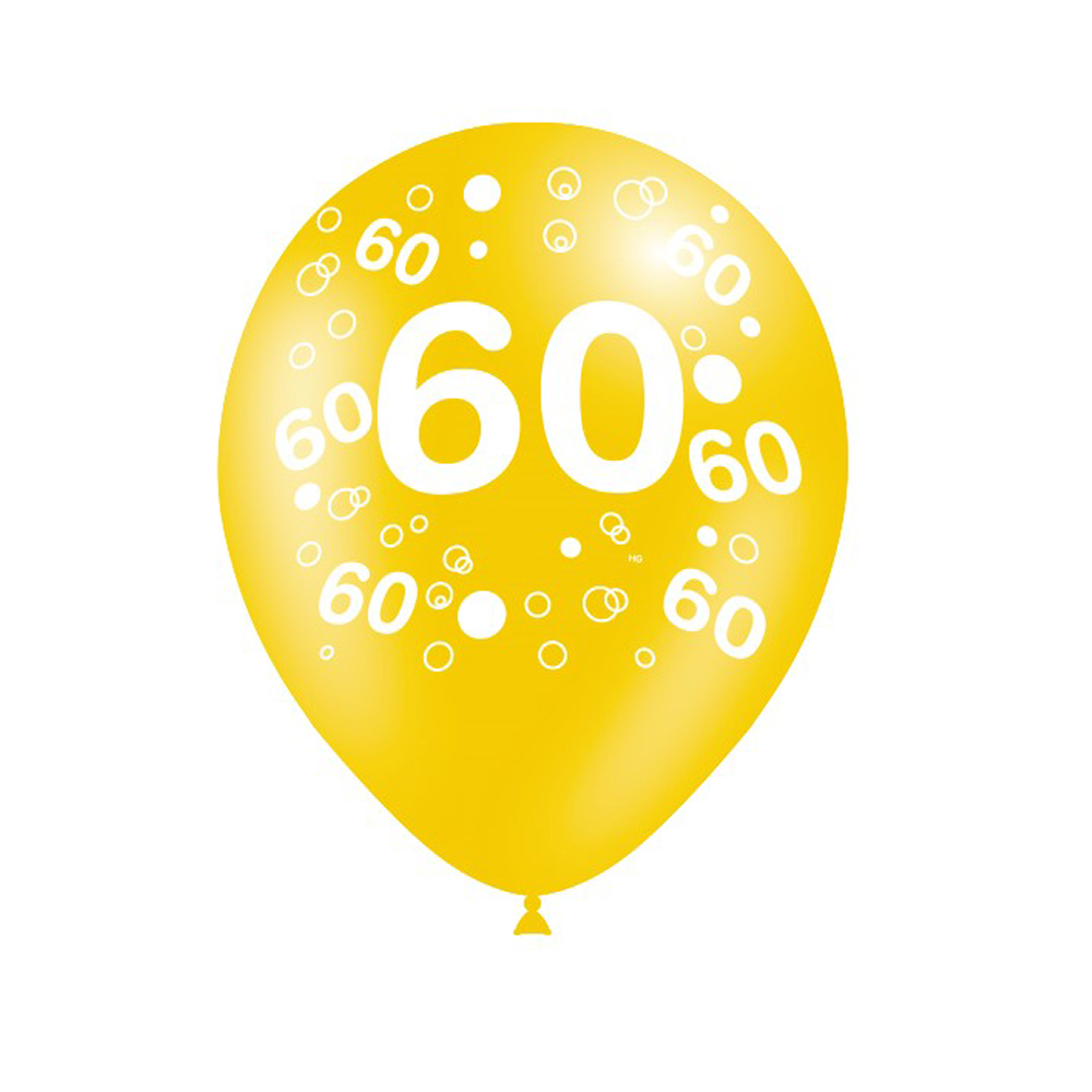 Globo Feliz 60 Cumpleaños - Comprar Online {My Karamelli}