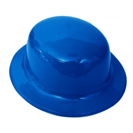 Sombrero Bombín Azul Oscuro 26 cm