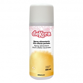 Spray Efecto Perlado Oro 400 ml - Dekora