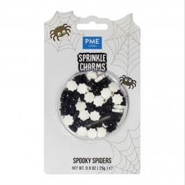 Sprinkles Decorativos Halloween Arañas 25 gr - PME
