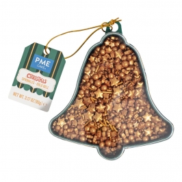 Sprinkles Navideños Campana Dorada 90 g Sprinkles Navideños Campana Dorada 90 g