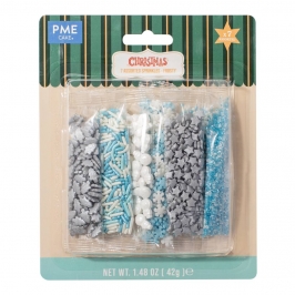 Pack 7 Sprinkles Surtidos Frosty 42 g - PME