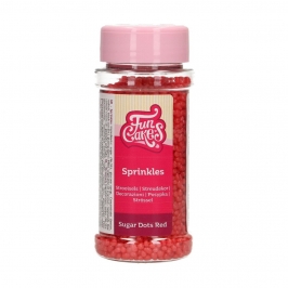 Sprinkles Sugar Dots Rojos 80 gr