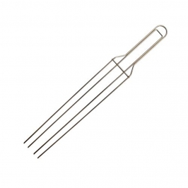 Tenedor Pincho para Enfriar Panettones 52 cm 4 Puntas - Decora