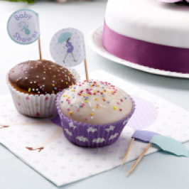 Toppers para Cupcakes Baby Shower