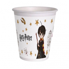 Vasos Harry Potter de Cartón Compostable 12 uds