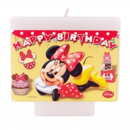 Vela Cumpleaños Minnie Mouse - My Karamelli
