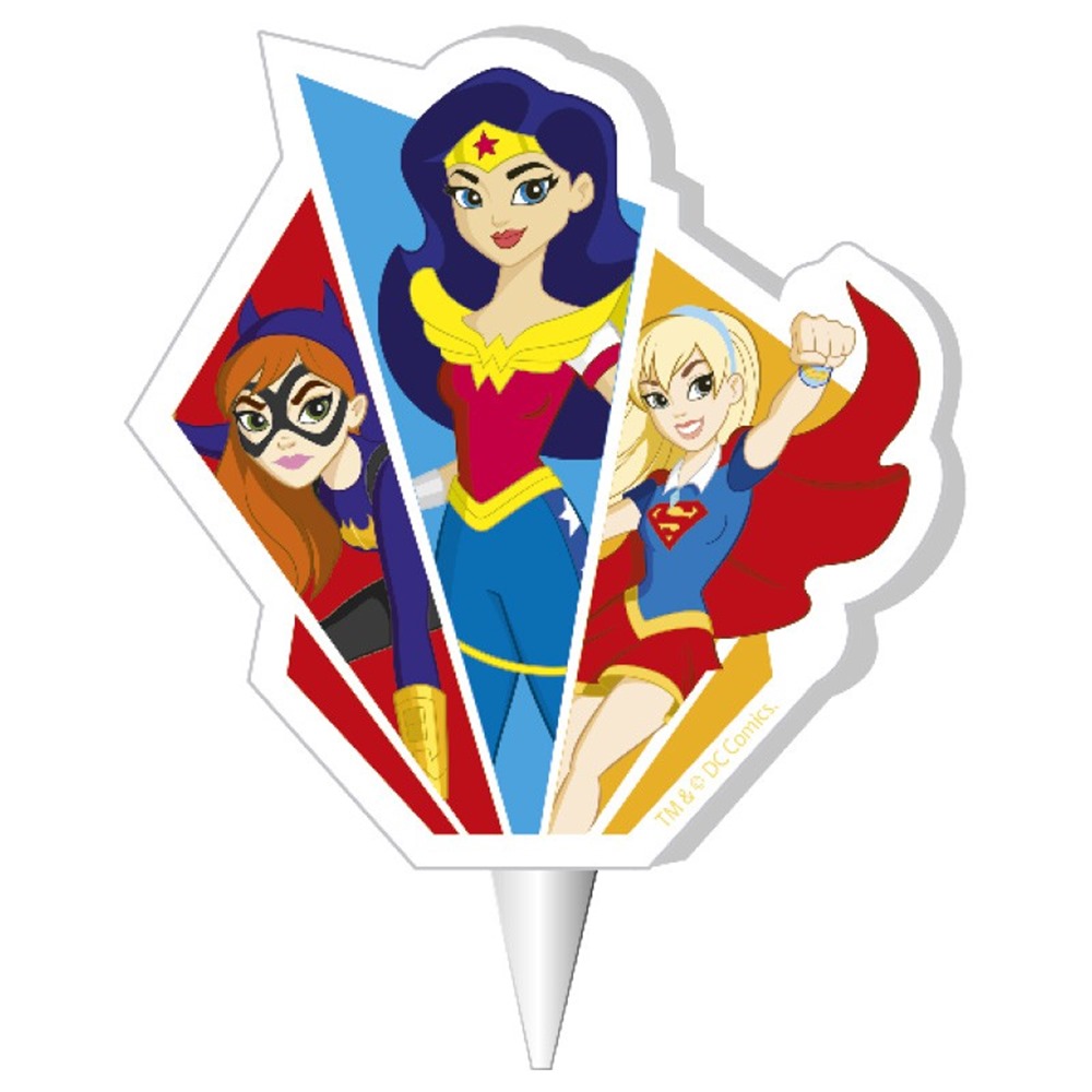 Vela de Cumpleaños Super Hero Girls | My Karamelli