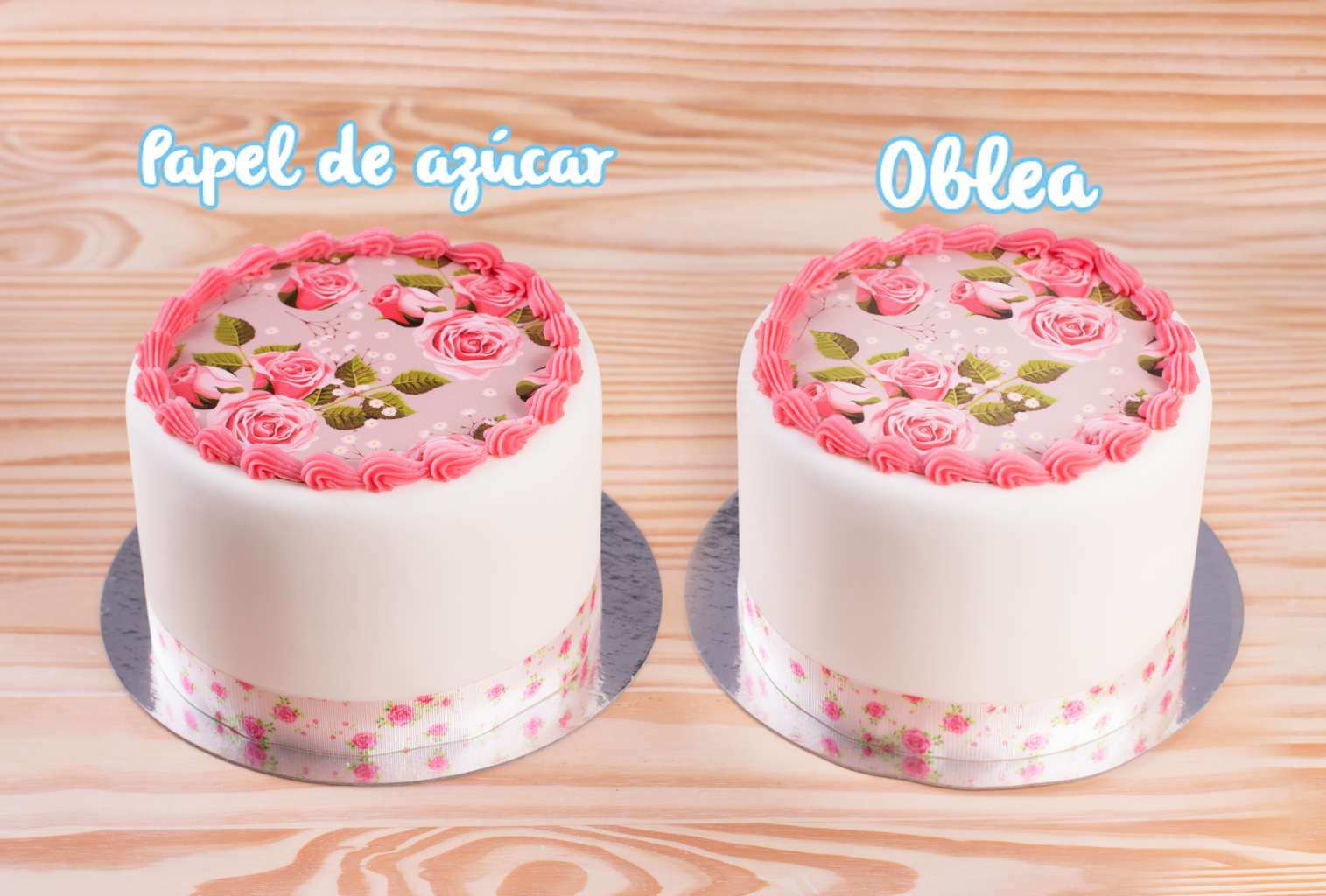 24 obleas comestibles para decoración de tartas diseño de unicornio arcoíris ya cortadas 