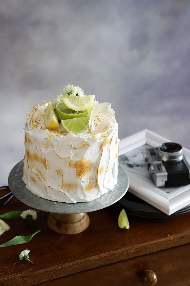 Layer Cake de Limón y Merengue