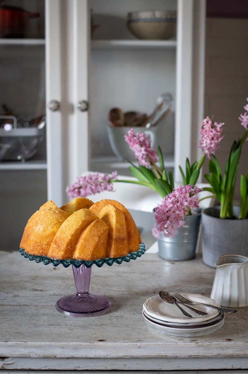 Bizcocho de queso crema