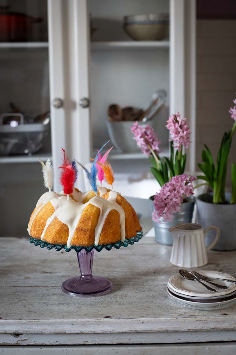 Bizcocho de queso crema