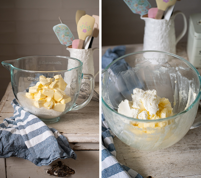 Bizcocho queso crema