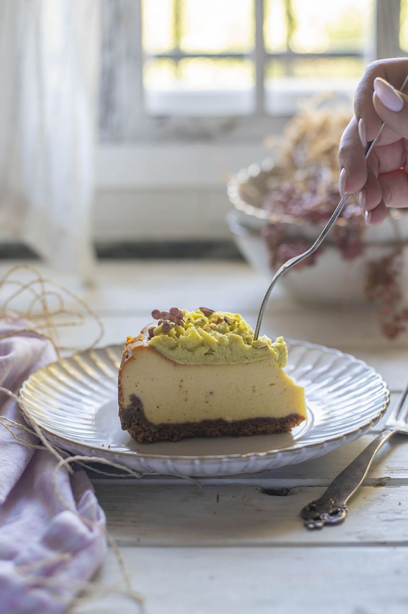 Cheesecake de Pistacho