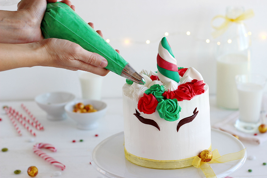 ▷ Tarta Unicornio para Navidad ? - Blog My Karamelli