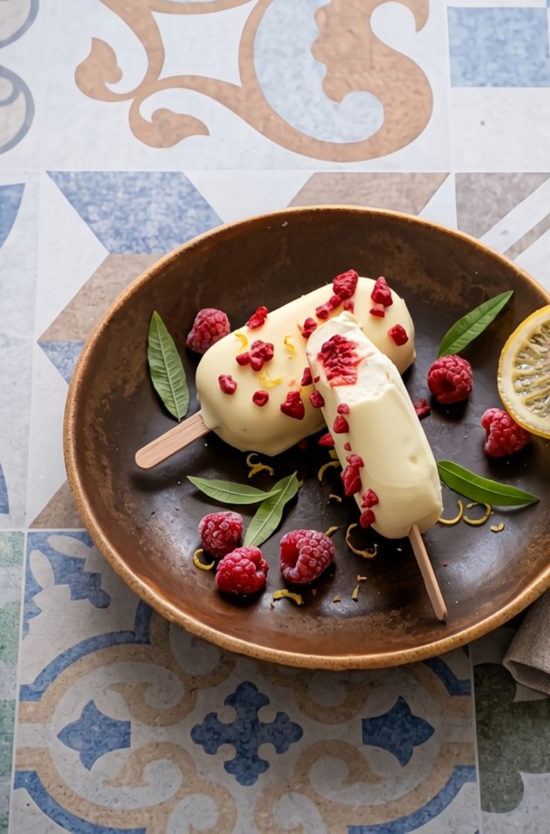 Helado limonada rosa