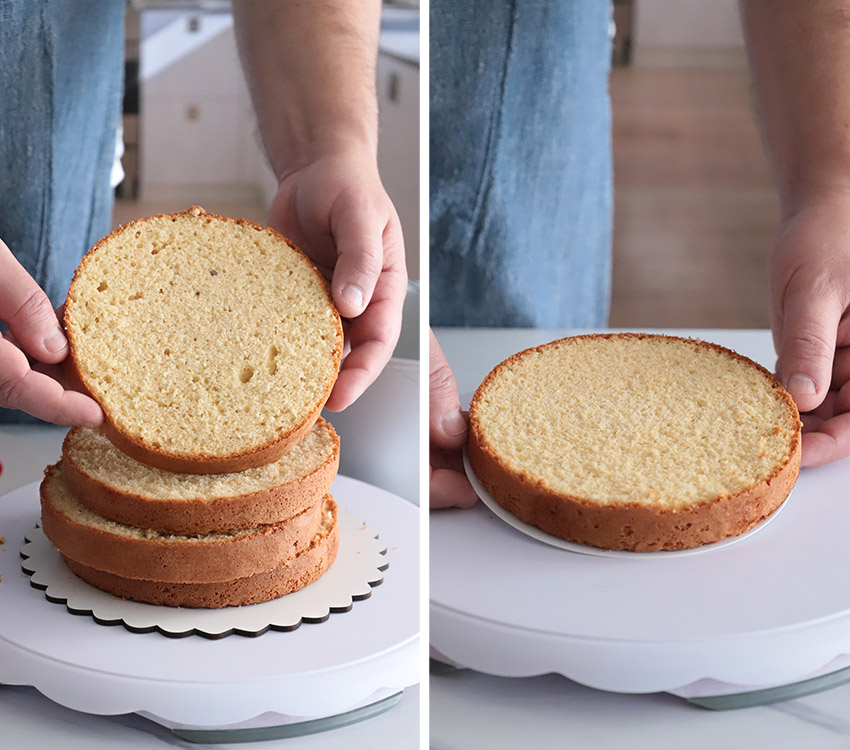 Layer cake de tiramisú