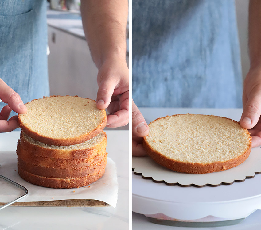 Layer Cake de Avellanas y Coco