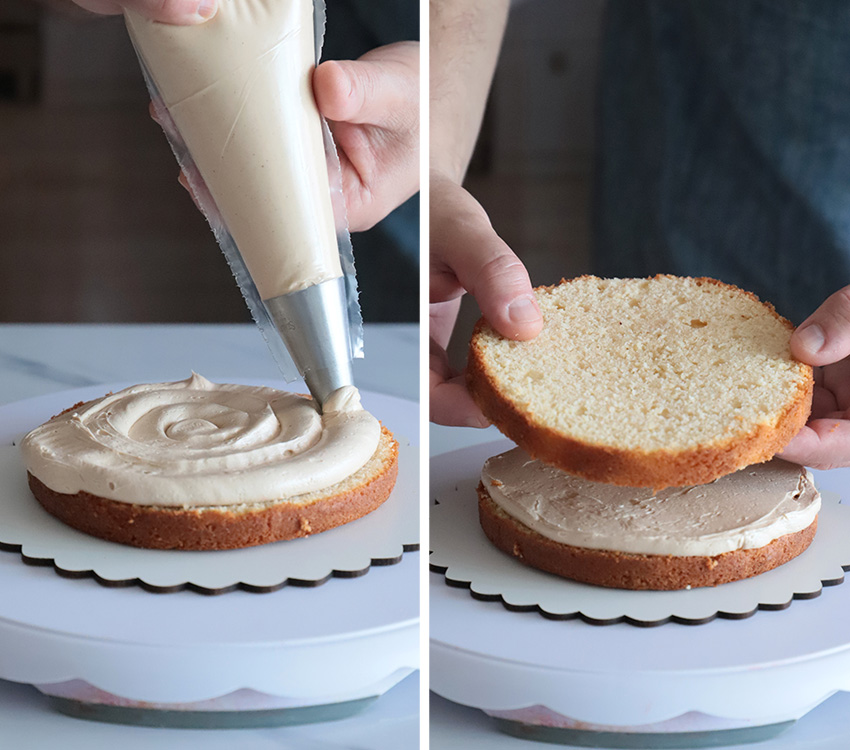 Layer Cake de Avellanas y Coco