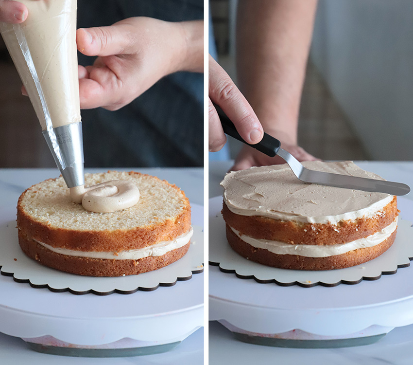 Layer Cake de Avellanas y Coco