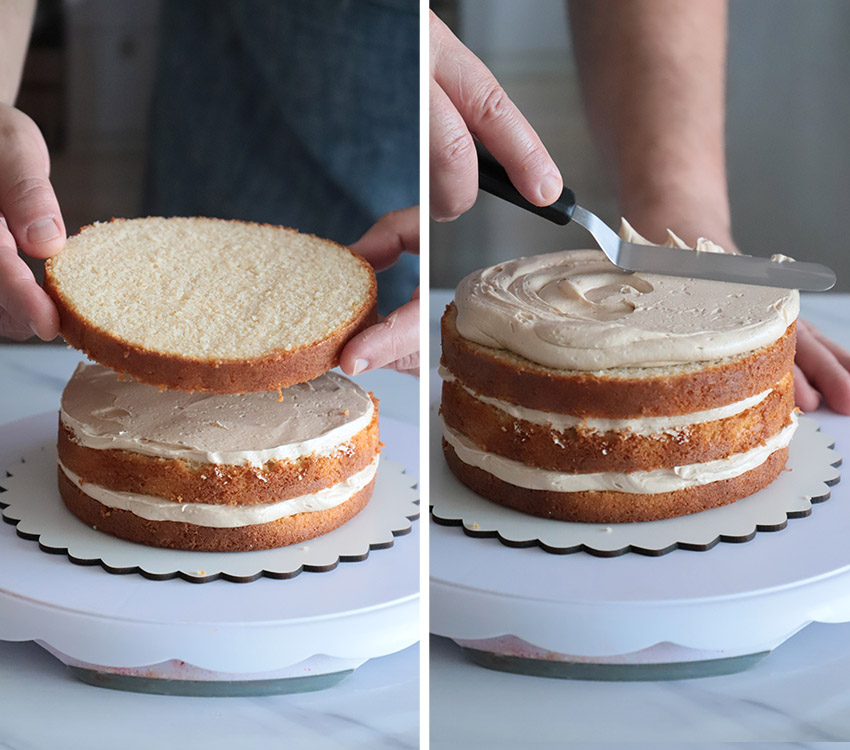 Layer Cake de Avellanas y Coco