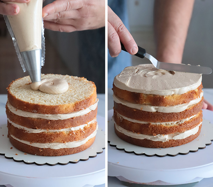 Layer Cake de Avellanas y Coco