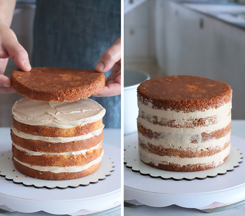 Layer Cake de Avellanas y Coco