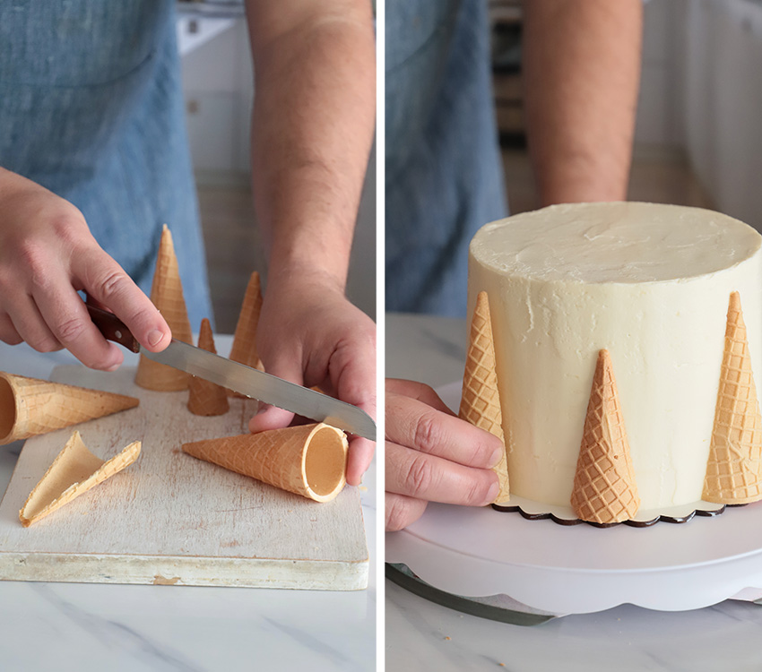 Layer Cake de Avellanas y Coco