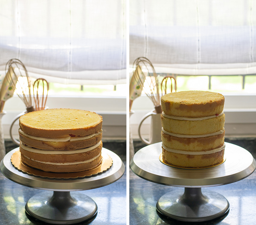 Tarta comunion bizcocho genoves