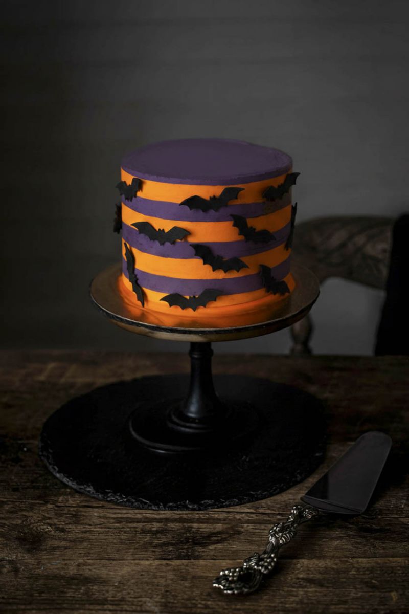 Tarta halloween doble chocolate