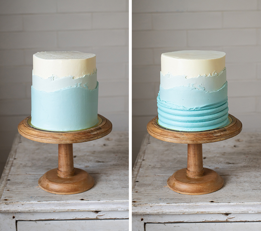 Tarta primavera de limón y arándanos