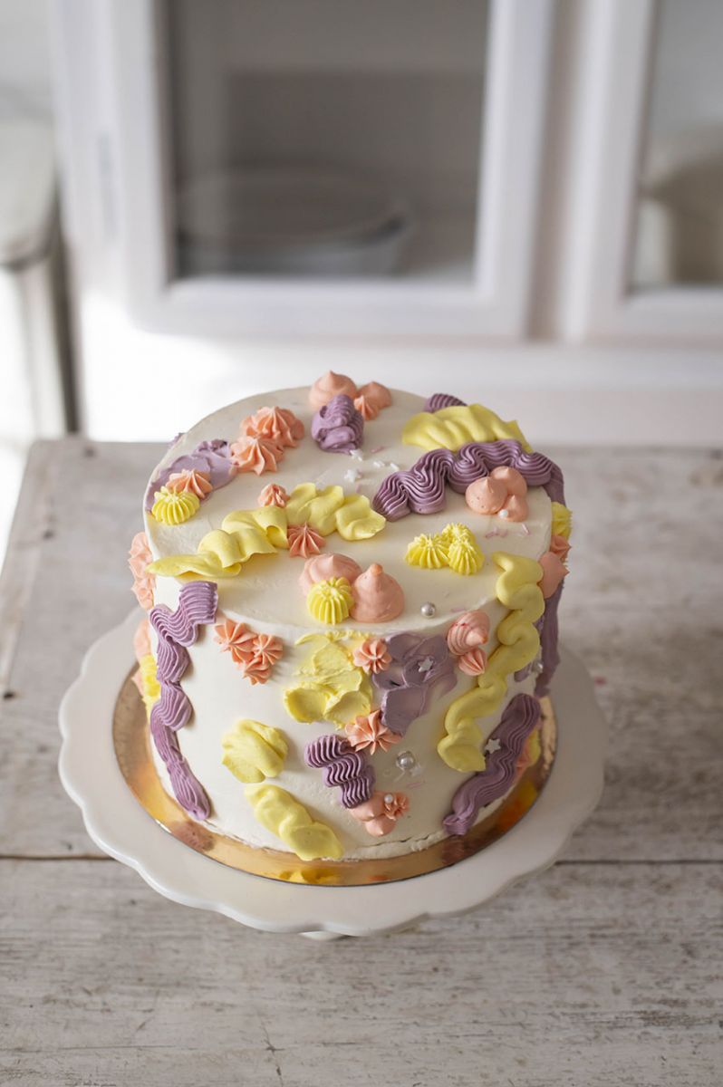 Tarta Squiggly de Kinder Bueno