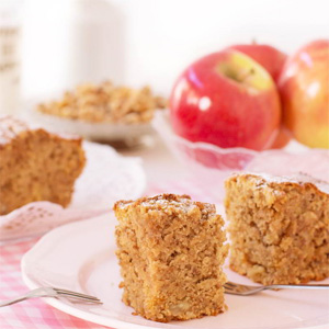 Bizcocho de manzana y nueces Bizcocho de manzana y nueces