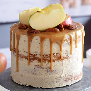 Layer Cake de Manzana y Caramelo