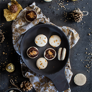 Macarons de Ferrero Rocher